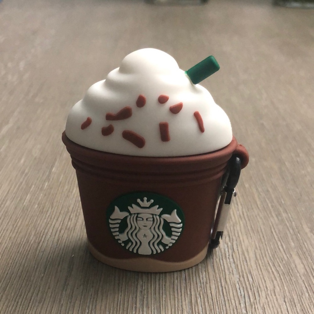 AirPods 2/1 Starbucks Cup Shockproof 3D Ca…